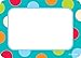 Creative Teaching Press Labels, Dots on Turquoise (4516)