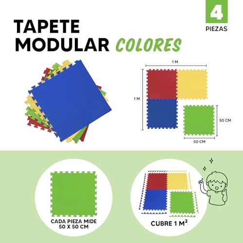 Gimnasios Y Tapetes, Sports tapetes foamy Marca PROTOTIPO (2)