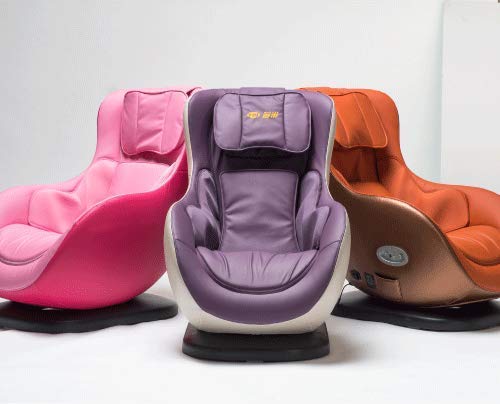 Henglin Massage Chair with Heating and 3D Surrounding Sound System (Purple)