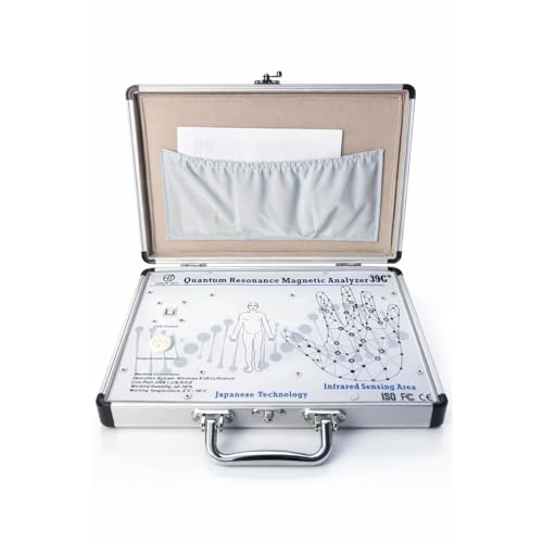 Raddzy 39G+ Quantum Resonance Magnetic Analyzer Android & Windows Machine | Full Body Checkup Quantum Analyzer | Palm & Rod Testing | Works with Laptop & Mobile OTG | Health Report Analyzer (39G+ Android Key Inbuild)