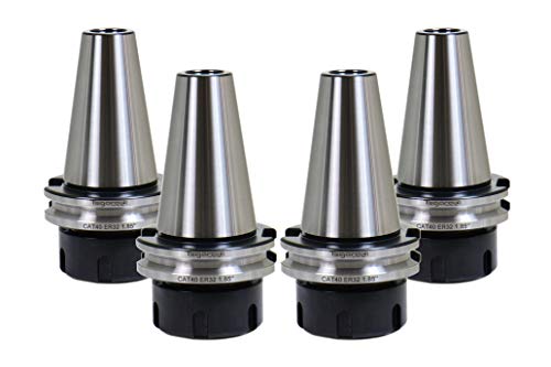 Tegara CAT40 ER32 1.85 in. Collet Chuck Tool Holder 4 pcs 202-1637-4 M[