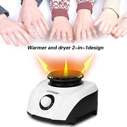 cigemay Droogdroger, verwarming, 1200 W, zeer efficiënt, stille droger, elektrische droger, machine, EU plug, 220 V, geschikt voor thuis, in de wasmachine of thuis - Image 6