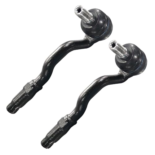 Image of Detroit Axle - 8pc Front End Kit for 2007-2013 BMW X5 2008-2014 X6, 2 Lower Rearward Control Arms with Ball Joint 4 Inner Outer Tie Rods 2 Boots 2009 2010 2011 2012 Replacement