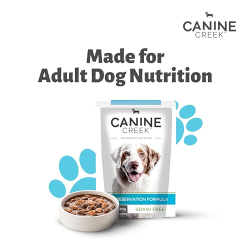 Image of Canine Creek Adult Gravy 120g (5+1 Pieces) 720g | Chicken Flavour | Promotes Optimum Growth | Healthy Skin & Coat | Better Digestibility & Health