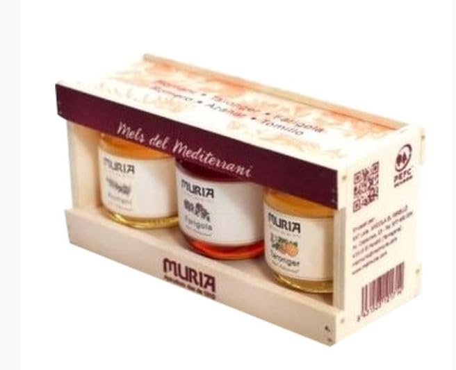 PACK MIEL DEL MEDITERRANEO 3 TARROS 250G
