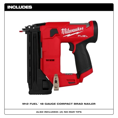 Image of Milwaukee Electric - M12 Fuel 18 Gauge Compact Brad Nailer
