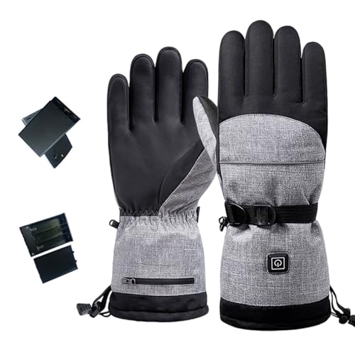 Guantes calefactados impermeables contra el frío extremo en el trabajo de congelador