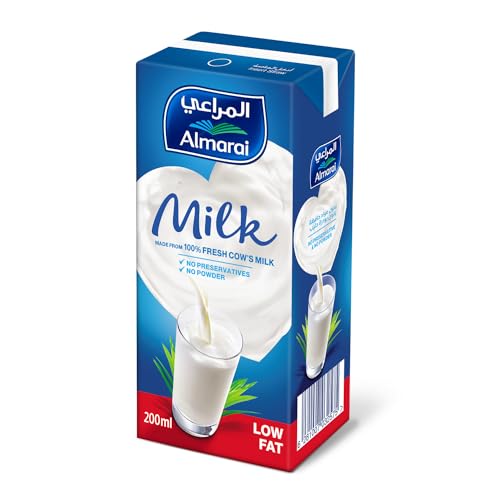 Almarai Long Life Milk Low Fat 6 x 200 ml