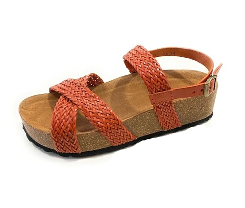 Soulagez vos pieds avec les sandales Frau 6046 orange Ecotresse