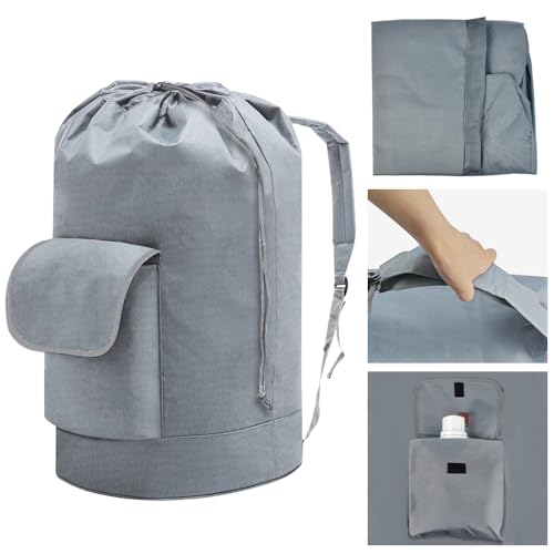 2 Stück Wäschesäcke Reise - Wasserdichte Schmutzwäschebeutel 2 Größen