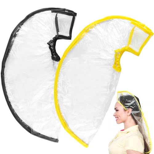 2 Pcs Hair Funnel for Upright Shampooing, Foldable Funnel Rinse Shampoo Washing Tool for Home Salon Hair Shampoo Washing Rinse Cape Accessory?Directs Water into Sink or Bowl