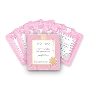 Foreo Glow Addict UFO-Activated Mask, 1 x 6 stuks