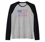 Newsmax, Alternative Conservative News, Politics and Finance Raglan Baseball Tee