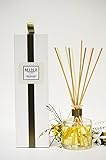 MINX Fragrances Prime Deal! Tranquil Green Tea & Lemon Aromatherapy Oil Reed Diffuser & sticks Gift set | Top Relaxation Gift for New Home Owner, Housewarming or Birthday |Made in the USA