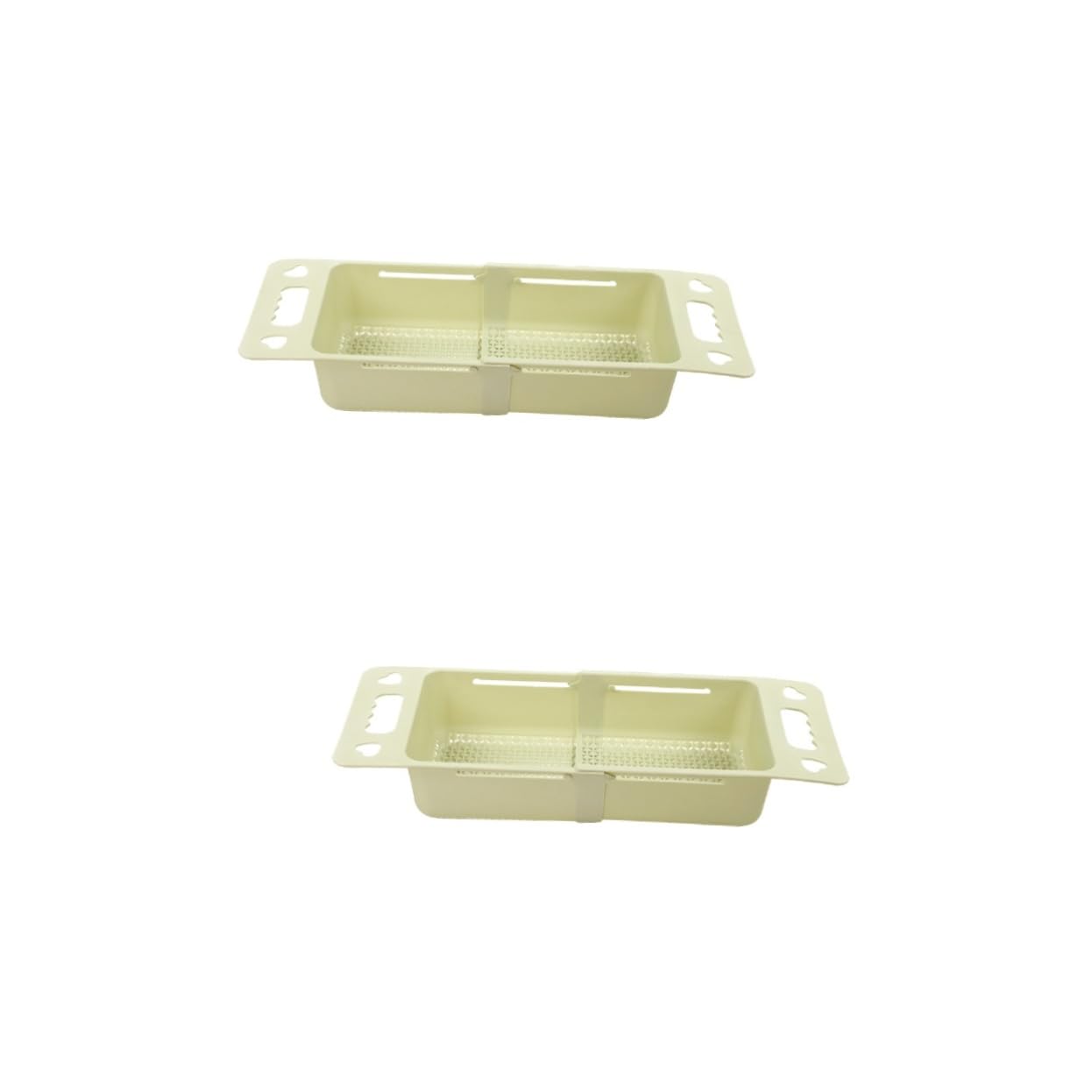MAGICLULU 2pezzi Scolapasta Retrattile Verde Per Lavello Cestino Per Lavare Frutta e Verdura Design Pratico e Multiuso Per Cucina e Tavolo