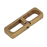WAHEWUD Llavero de latón con gancho, miniportátil para cinturón, mochila, bolso