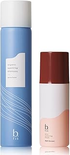 b.ris ビーリス 炭酸シャンプー & 白髪染め ダークブラウン 各1本 セット [ 部分染め 根本 リタッチ 泡 白髪 メンズ レディース ノンシリコン アミノ酸 ホワイトフローラルの香り トリートメント効果 ]