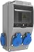 Produktbild Baustromverteiler Wandverteiler 4 x 230V/16A Schuko IP44 ohne Sicherung