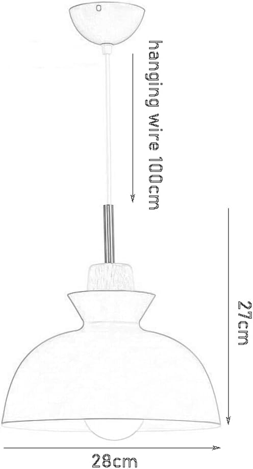 Miniatura 4 de Lámpara colgante de granero industrial retro, grande, nórdico, moderno, ajustable, lámpara colgante de techo, iluminación vintage para isla de