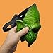 Mzztino Witch Mask Halloween Goblin Masks Scary Green Half Face Sorceress Mask for Cosplay Costume