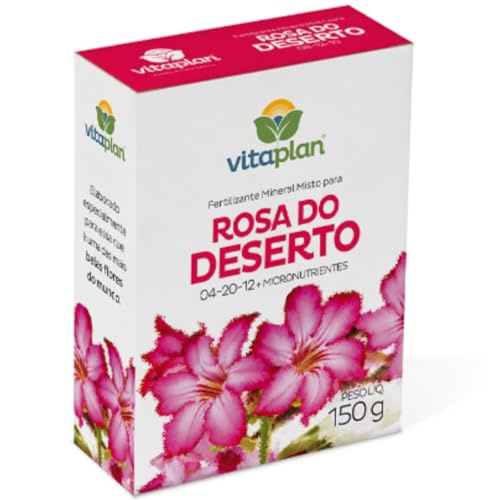 Fertilizante Adubo Mineral Rosa Deserto 150g Npk Flores Lindas e ...