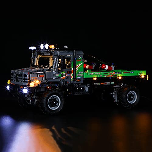 LIGHTAILING Licht-Set Für Lego 42129 Technic 4x4 Zetros de la Trial Truck Bausteinen Modell - Modell Set Nicht Enthalten – Bild 3