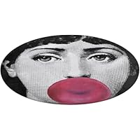 Tappeto Rotondo Lavabile - Pile Coral, Diametro 80cm, Antiscivolo, Per Soggiorno, Camera E Ingresso - Foto 8