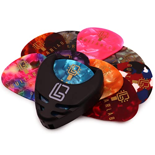 Guitar Lab – Support pour Médiators Guitare – 10 Médiators GRATUITS, Porte Médiators à Ressort, En Celluloïd pour… - Les Beatles, Paul McCartney, John Lennon, RIngo Starr, George Harrison Guitar Lab - Support pour Médiators Guitare - 10 Médiators GRATUITS, Porte Médiators à Ressort, En Celluloïd pour… – Image 7