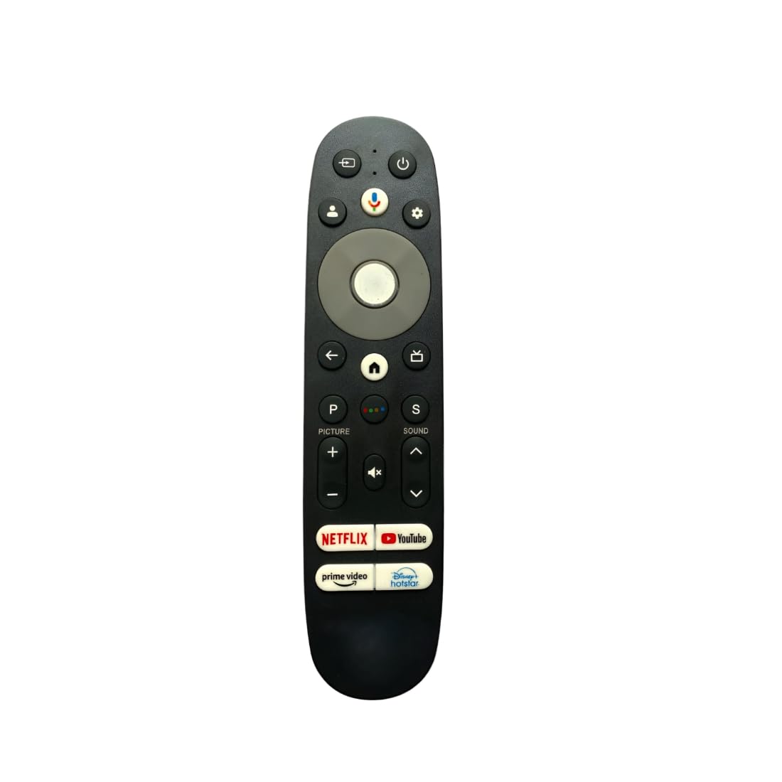 Upix Smart TV Remote No. 1164 (No Voice) with YouTube, Netflix & Prime Video Functions, Compatible/Replacement for Vu Smart 4K LCD/LED TV Remote Control (Exactly Same Remote Will Only Work) Upix Smart TV Remote No. 1164 (No Voice) with YouTube, Netflix & Prime Video Functions, Compatible/Replacement for Vu Smart 4K LCD/LED TV Remote Control (Exactly Same Remote Will Only Work)