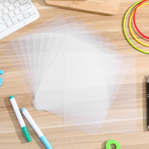 Plantillas de dibujo 3D translúcidas y flexibles con diez diseños de copia claros 3