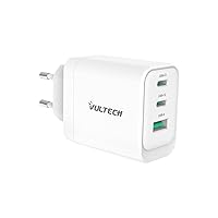 VulTech CC65-2C1A Caricatore Universale iPhone,Samsung,Xiaomi,Oppo,Google Pixel,Realme