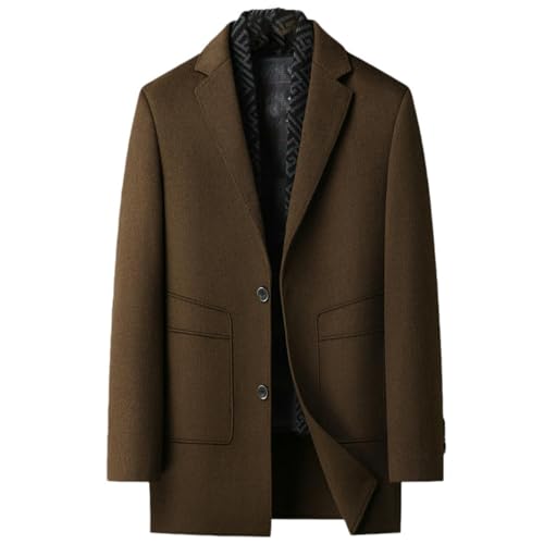Écharpe épaisse homme mi-longue doublure cachemire et veste tweed business