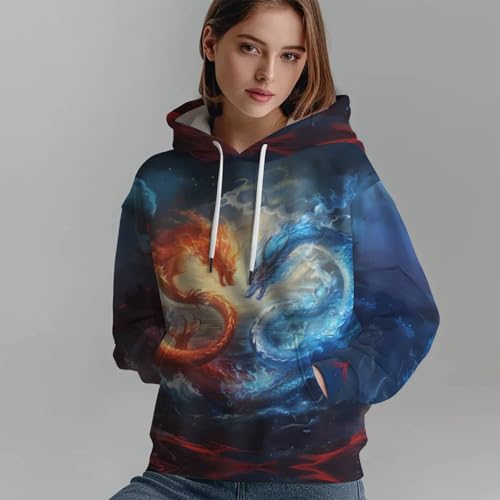 3D Printed Hoodie Pullover, Unisex Design Sweatshirt for Casual Wear(S-4XL)4