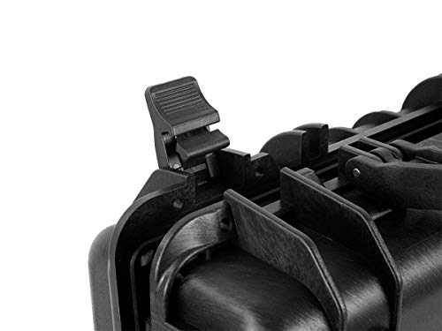 Maleta rígida impermeable Monoprice con espuma personalizable miniatura 6