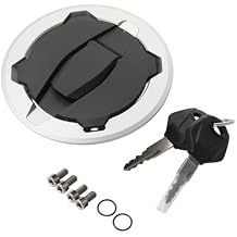 Green-L Fuel Gas Tank Cap Cover Lock Keys Fit for Kawasaki Ninja ZX-4RR 2023-2025 ZX-10R 2021-2024 Ninja500 2024-2025