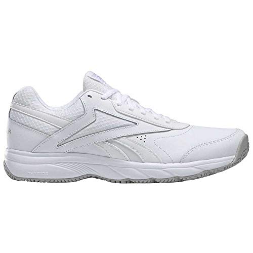 Reebok Men's Walking Shoe Sneaker, White Cold Grey 2, 7.5