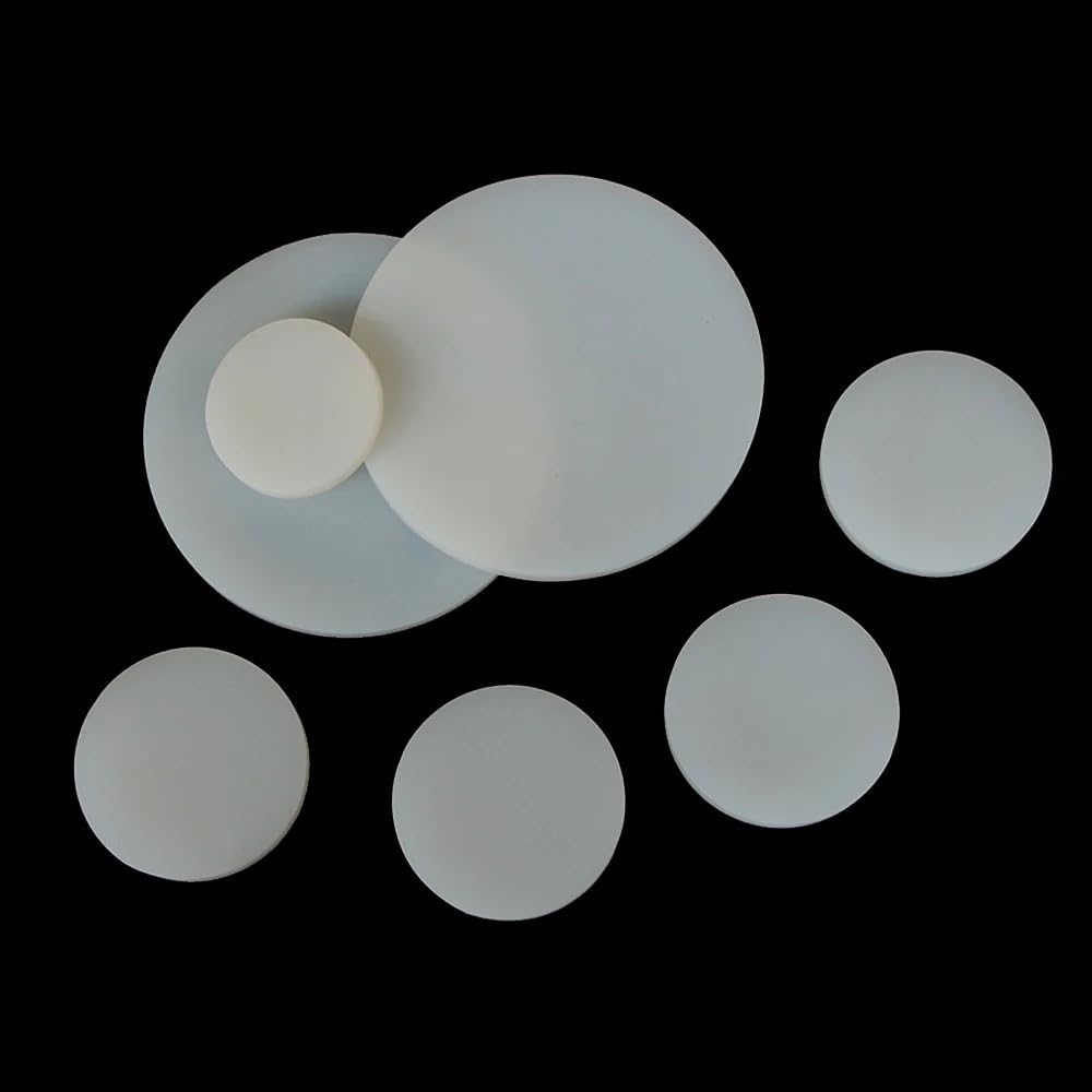 Podkładka z gumy silikonowej Mleczna półprzezroczysta średnica 30-150 mm, grubość 1-10 mm, 1 szt.(150mmx10mm)