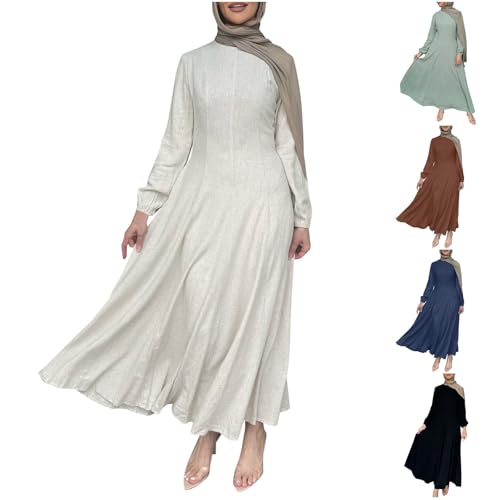 Robe musulmane douceur peau sensible tissu fluide agréable - 2
