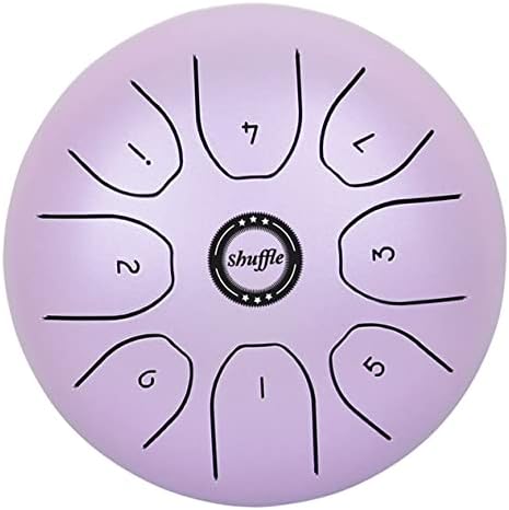 FUNOMOCYA 1 Set Ethereal Drum Kids Instruments Yoga Kit Steel Tongue Drum for Kids Metal Percussion Instrument Percussion Instrument Drum Mind Healing Drum Hand Drum Instrument Child Wood