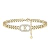 IEFWELL-Gold-Initial-Ankle-Bracelets-for-Women-14K-Gold-Filled-Gold-Anklets-for-Women-Cuban-Link-Anklets-for-Women-Handmade-Gold-Ankle-Bracelets-for-Women-Ankle-Bracelets-Gold-Jewelry IEFWELL Gold Initial Anklets for Women, 14K Gold Filled Cuban Link Anklets for Women Initial Anklet Bracelets for Women Initial Anklet for Women Anklets with Initials K Gold Jewelry