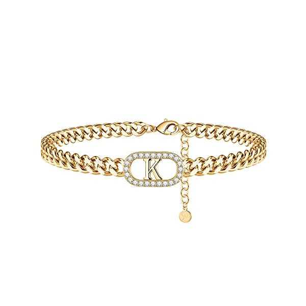 IEFWELL-Gold-Initial-Ankle-Bracelets-for-Women-14K-Gold-Filled-Gold-Anklets-for-Women-Cuban-Link-Anklets-for-Women-Handmade-Gold-Ankle-Bracelets-for-Women-Ankle-Bracelets-Gold-Jewelry IEFWELL Gold Initial Anklets for Women, 14K Gold Filled Cuban Link Anklets for Women Initial Anklet Bracelets for Women Initial Anklet for Women Anklets with Initials K Gold Jewelry