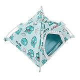 BESPORTBLE Casa para Roedores y Tienda De Camping para Hámsters y Conejillos De Indias Refugio Transpirable y para Descanso y Diseño Seguro y Pequeña Casa De