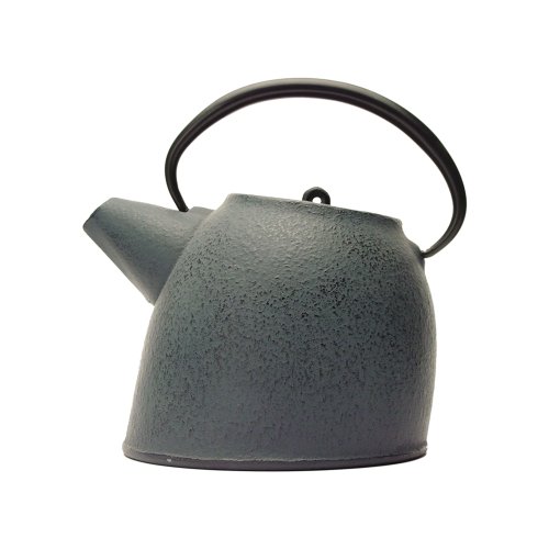 COVO® Ciacapo - Tetera de Metal Grande, Color Gris