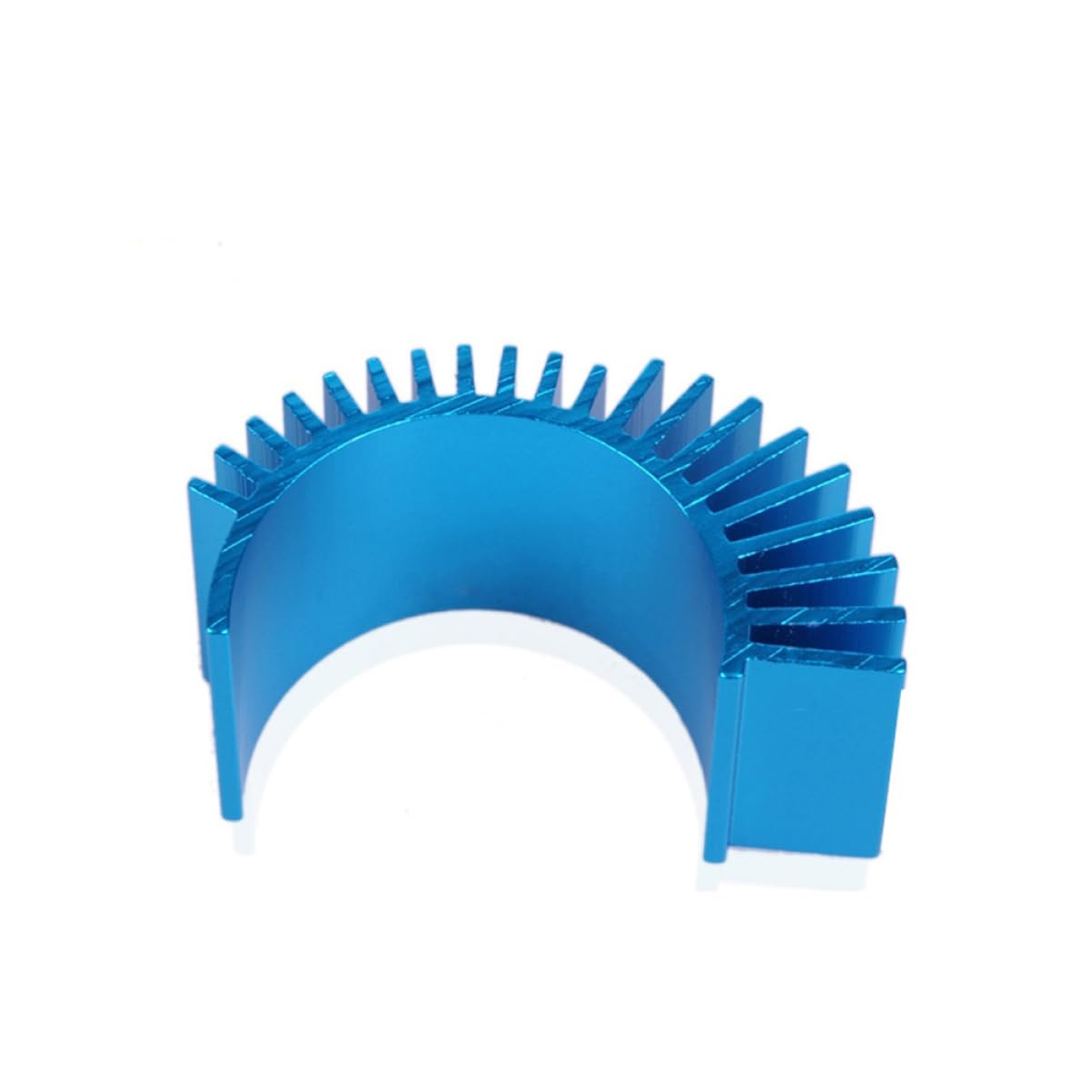 DOITOOL 540 550 Aluminum Motor Heat Sink Heatsink for Car Truck Durable Cooling for Electric Powered Boats and Buggies Blue