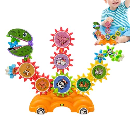 Juguetes de engranajes para niños y bloques de construcción eléctricos infantiles