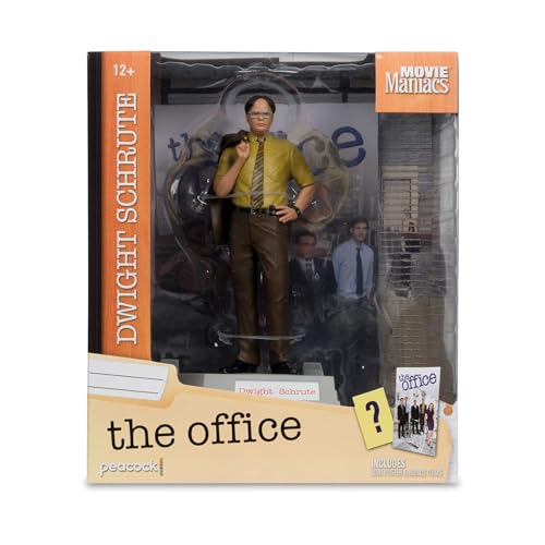Figura de Dwight Schrute de 6 pulgadas McFarlane Toys muñeco coleccionable de The Office 6
