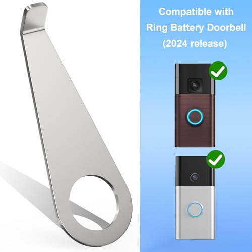 Ring Video Doorbell Key Replacement Tool, Doorbell Camera Opening Key Tool Compatible with Ring Battery Doorbell  with S - Additional View
