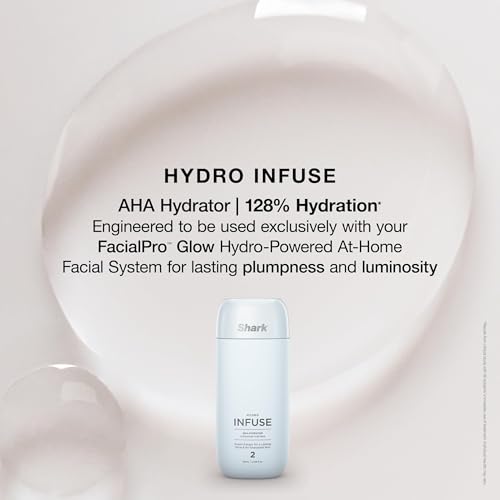 Image of Shark FacialPro Glow + DePuffi 2-in-1 Facial & Contrast Therapy, FH320BK | Hydro-Powered Facial System + DePuffi Hot & Cold Therapy, Clinically Tested to Exfoliate, Hydrate & Depuff in 10 Minutes