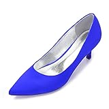 [Design] Der Absatz der hochhackigen Schuhe ist ein dünner mittlerer Absatz und die Höhe ist moderat. Es ist leicht zu gehen und nicht müde. Diese Höhe sieht sehr intim, intellektuell und elegant aus. Das Obermaterial besteht aus dem beliebtesten Satinmaterial der Frauen, abgestimmt auf den klassischen spitzen Stil, der den einzigartigen Charme der Frau zeigt.