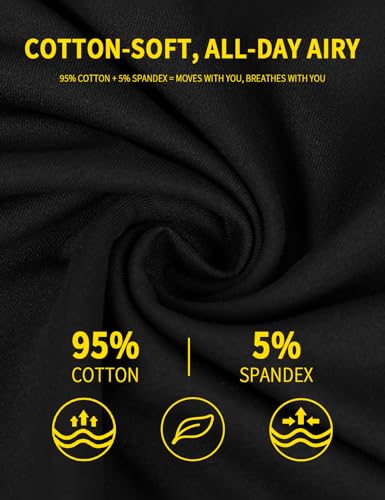 Cotton Underwear for Women – Soft, Breathable, Stretchy Full Coverage Briefs, Tag-Free, Multi-Pack Panties4